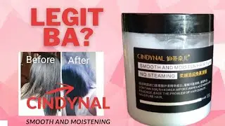 Review- CINDYNAL Smooth and Moistenening Hair Film No Steaming -HAIR MASK