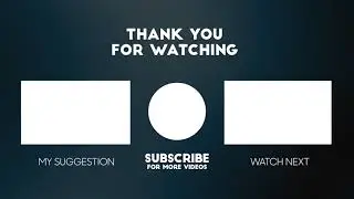 Thanks For Watching | Outro Animation | #shorts