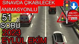 YİNE EFSANEYİZ/2023 EYLÜL EKİM EHLİYET SINAV SORULARI/ EHLİYET SINAV SORULARI 2023 