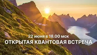 Открытая квантовая встреча