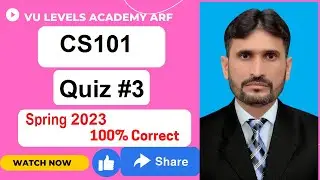 CS101 Quiz No 3 correct solution Spring 2023 Solved By Nadeem Iqbal