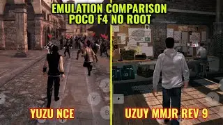 Assassin’s Creed II Emulation Comparison Uzuy MMJR REV9 vs Yuzu NCE - POCO F4 No Root