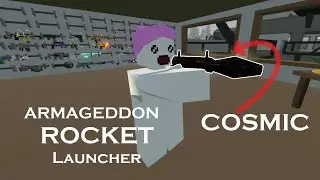 Cosmic Armageddon Rocket Launcher | Unturned Mythical Showcase
