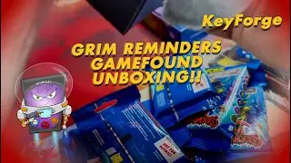 KeyForge Grim Reminders GameFound Unboxing!!!