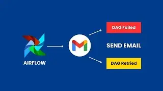 How to Send an Email Alert Automatically on DAG Failure / DAG Retry in Airflow using Gmail Host