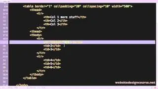 13 HTML Tables Attributes