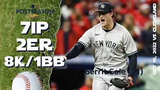 [ALDS] Gerrit Cole | Oct 16, 2022 | MLB highlights