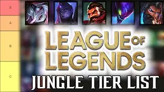 League of Legends Jungle Tier List (Patch 14.1b)
