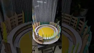 Part 5 Making Wankhede Stadium 3D Model #cardboard #ganpatidecoration #t20worldcup