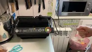 How to calibrate the Tefal OptiGrill 8355s1