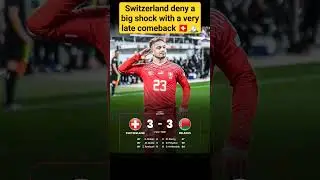 Switzerland 3-3 Belarus 