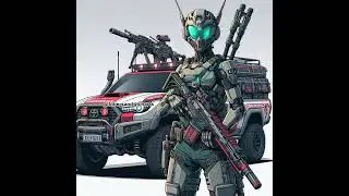 Mantis Embrace Suit 🏁🚓🤖 #ToyotaHilux
