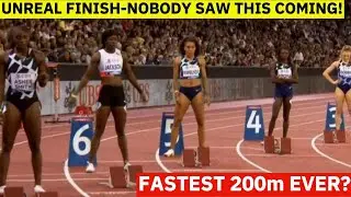 OMG!🔥 Namibia DESTROYS Jamaica's Shericka Jackson And USA In The Most Shocking 200m Final EVER!