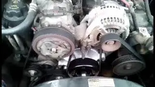 Jeep water pump noise