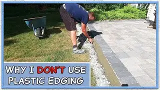 How To Install Concrete for Paver Edge Restraint