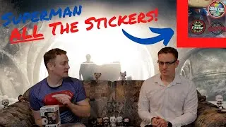 That's a lot of stickers... Superman Funko Pop Review