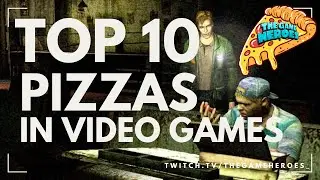 Top 10 Pizzas in Video Games (And We’ll Eat the Gross Ones!)