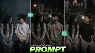 Instagram Trending Ghost GF AI Photo Editing | Ghost AI Photo Editing Tutorial | ChatGPT Prompt