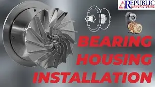RBX150 Centrifugal Blower Bearing Housing Installation Tutorial | Republic Manufacturing