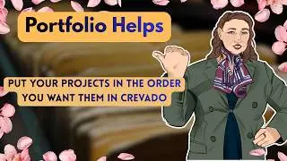 Put your projects  in the order you want them in Crevado