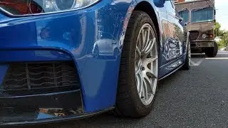 BMW Performance Side Skirt Extension Splitter Install