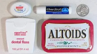 ULTRALIGHT travel tin MICRO dental floss