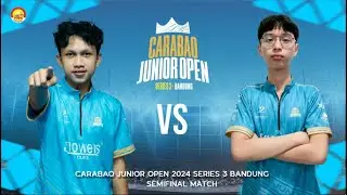 CARABAO JUNIOR OPEN 2024 SERIES 3 BANDUNG | NAUFAL - EAGLE VS CLERENCE - ELEMENT [ SEMIFINAL ]