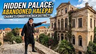 The Forgotten Rich District of Crete? Exploring Halepa, Chania | 4K 120FPS Walk