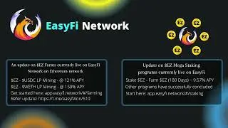 Easyfi weekly roundup