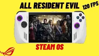 ASUS ROG ALLY STEAM OS | Bütün Resident Evil Serisi | Performans ve Batarya Testi