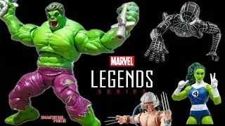 NEW Marvel Legends HULK Maximum Series & Black Suit Spider-Man and More! 4.1.25