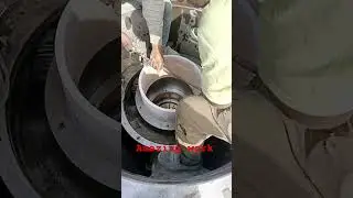 installation of cone crusher frame bush #amazing #metso #trending #newsong #viral #propel #sandvik