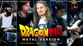 Dragon Ball Opening (English) - Metal Version 🤘 feat. 