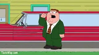 Peter Griffin taking the compact to save a little on gas | Hilarious 😆