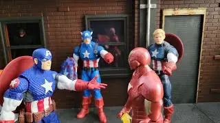 Marvel Legends  Ultimates Captain America and Extremis Ironman Review