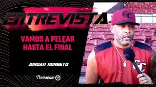 Jordan Norberto ¡Vamos a apoyar el equipo, vamos a peliar hasta el final!