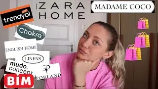 ÇEYİZİMDE NELER VAR? #1 Zara Home, Porland, Mudo,Chakra,Bim🛍🛍