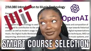 OpenAI finds my MIT classes for 2023