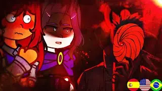 🇺🇸/🇪🇸/🇧🇷 Teen Titans Go React to Robin As Obito Uchiha – Gacha React