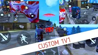 I challenge you 1v1 custom all ff player 😡 ||crown x God