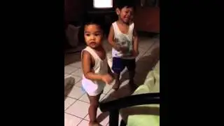 Pocoyo dance with Red and Anthony