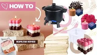Bubble Candle Tutorial - Neapolitan Style (Full Tutorial)