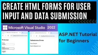 Learn HTML Form Creation Like a PRO in Visual Studio!
