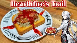 Hearthfire's Trail, Arlecchino Special Recipe of Steak Tartare from Genshin Impact | ALEX MAKES