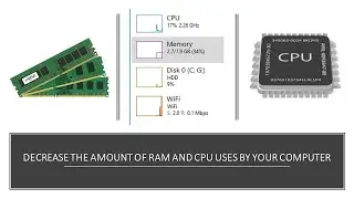 HOW TO PREVENT COMPUTER FROM HIGH RAM AND CPU USEAGES ?