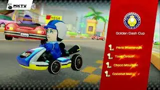 Mario Kart 8 DLC | Golden Dash Cup [No Commentary]