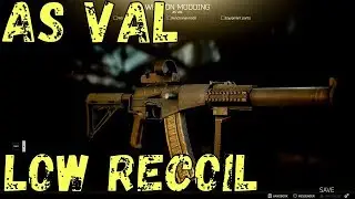 Escape From Tarkov- As Val- Low Recoil build