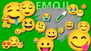 Top 30 Animated Emojis 😍 Green Screen Part 1 || Free Download || 