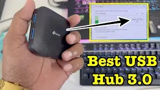 Best High Speed Data Transfer USB Hub 3.0 4-Port Portable Data Hub for PC | TP-Link UH400 USB 3.0