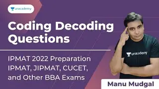 Coding Decoding Questions | IPMAT 2022 Preparation | Concepts for IPMAT, DU JAT, NPAT SET & UGAT